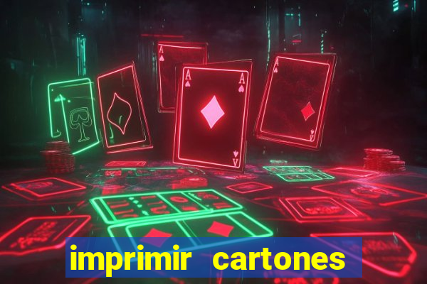 imprimir cartones de bingo